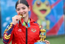 Venezolana Nancy Haidar obtuvo oro en taekwondo en Juegos Suramericanos Panamá 2026