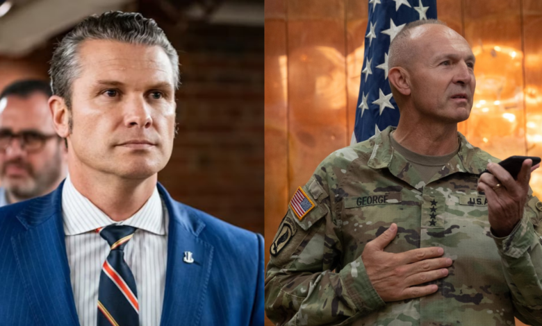 Hegseth forzó salida de jefe del Estado Mayor del Ejército de EEUU