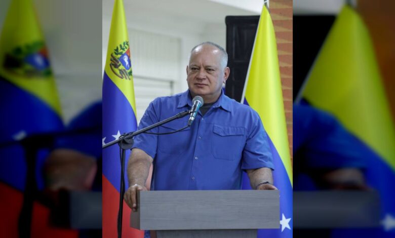 Diosdado Cabello: Venezuela es de todos, no pertenece a "los amos del Valle"