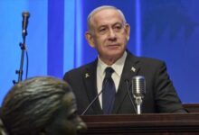 El primer ministro israelí, Benjamín Netanyahu, en una de sus comparecencias ante tribunales.