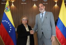 Canciller colombiana arribó a Venezuela para III Reunión de la Comisión de Vecindad e Integración
