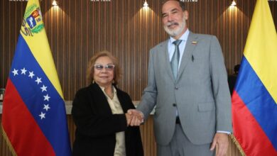 Canciller colombiana arribó a Venezuela para III Reunión de la Comisión de Vecindad e Integración