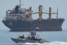 El CGRI incauta un barco sospechoso de colaborar con el Ejército de EE. UU.