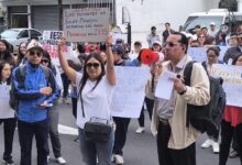 Protesta de médicos en Ecuador por crisis en la salud