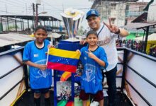 ‎El Trofeo del Clásico Mundial de Béisbol conquista la Guayana Esequiba