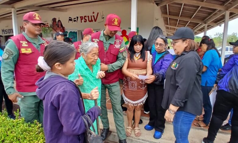 PGEB realizó Jornada de Atención Integral en comunidades indígenas de Ciudad Bolívar