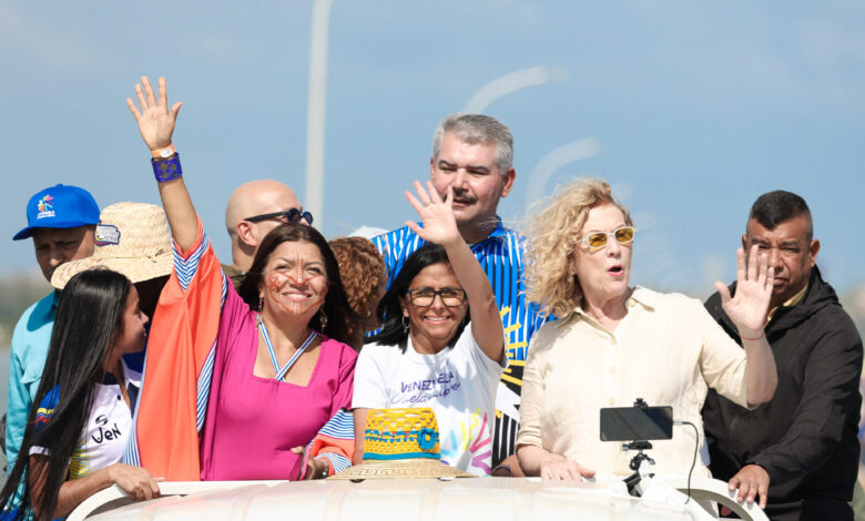 Presidenta (E) lideró Gran Peregrinación Nacional por una Venezuela sin sanciones