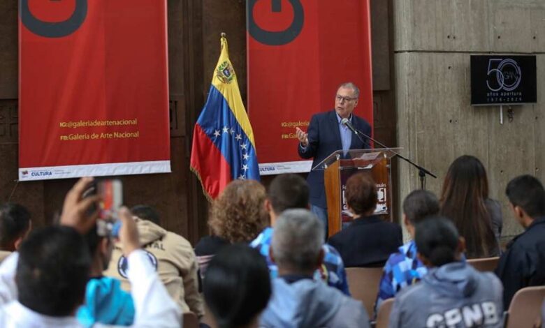 Inauguran exposición por 50 años de Galería de Arte Nacional de Venezuela