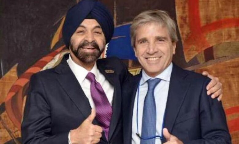 Banco Mundial estudia garantía de $2000 millones para Argentina