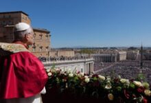 Papa León XIV imploró en la Pascua por una Paz forjada en el diálogo