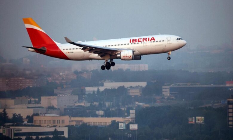 Iberia reanuda vuelos entre Caracas y Madrid a partir de este martes
