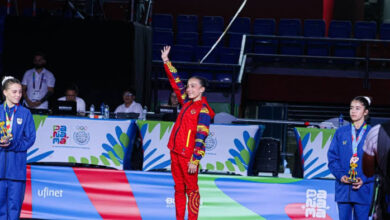 Mía Garcés hizo historia en Gimnasia Artística en Juegos Suramericanos de la Juventud