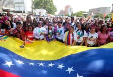 Mujeres en Caracas rechazaron agresión racista contra la presidenta (E) Delcy Rodríguez
