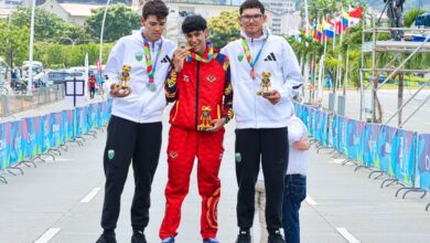 Venezolano Edward Ayala conquistó oro en la prueba de ruta de Suramericanos en Panamá