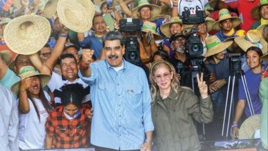 Nicolás Maduro y Cilia Flores apoyan la gran peregrinación contra las sanciones