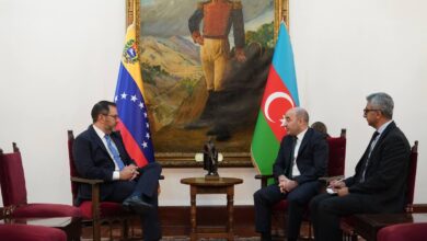 Venezuela y Azerbaiyán abordan temas vinculados a la cooperación y desarrollo binacional