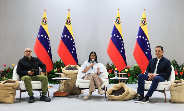 Presidenta (E) Delcy Rodríguez lideró I Encuentro del Plan Comunal del Café 2026