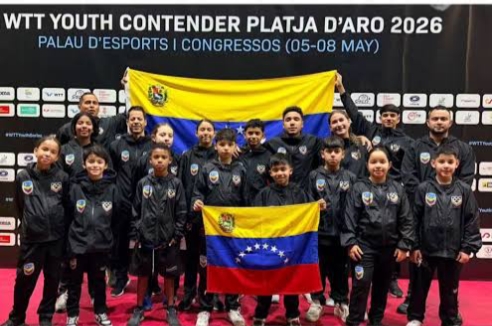 Venezuela apunta al podio en el WTT Youth Contender de España