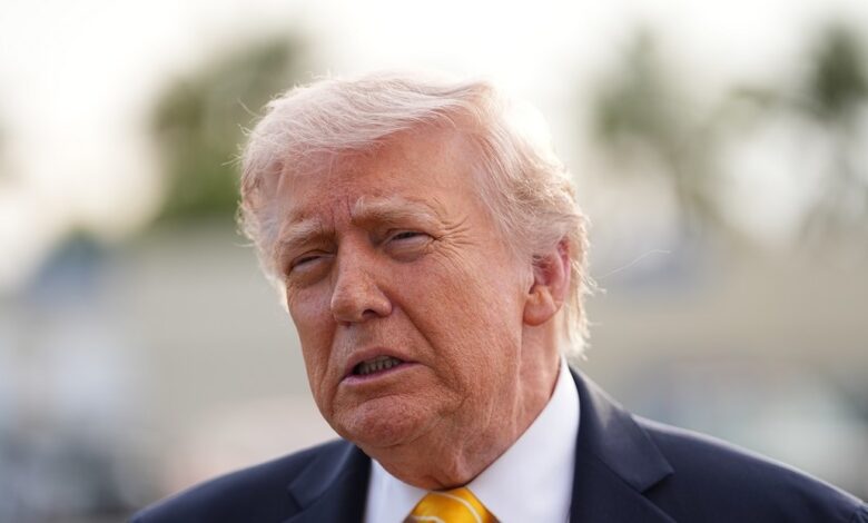 Trump califica de "totalmente inaceptable" propuesta de Irán para finalizar la guerra