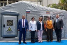 Rusia dona dos laboratorios móviles de bioseguridad a Venezuela