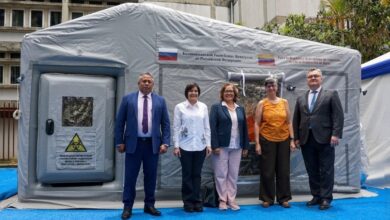 Rusia dona dos laboratorios móviles de bioseguridad a Venezuela