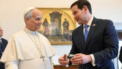 Marco Rubio visita el Vaticano tras las tensiones entre Trump y León XIV