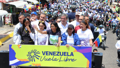 Presidenta (E) Delcy Rodríguez lidera Gran Peregrinación con nutrida caravana en Anzoátegui