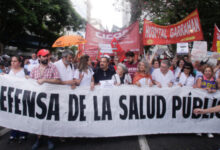 Personal médico argentino también marchará contra el gobierno