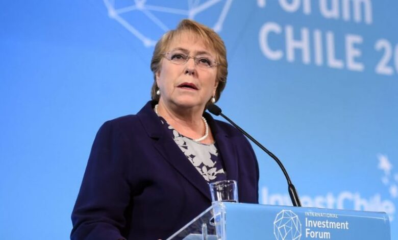 Expresan apoyo en Chile a Bachelet tras denuncias de boicot a su candidatura