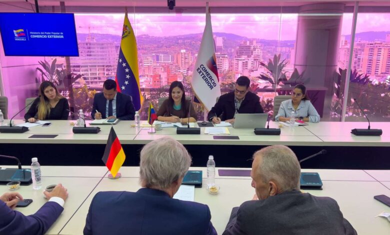 Venezuela y Alemania exploran nuevas alianzas económicas