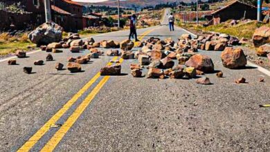 Reportan en Bolivia incremento de bloqueos en siete departamentos