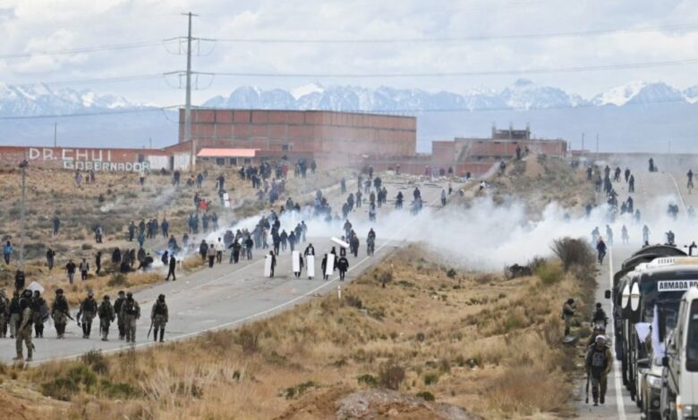 Siguen protestas en Bolivia, EEUU apoya a Rodrigo Paz