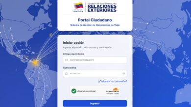 Cancillería venezolana activa plataforma digital para tramitar Documento Electrónico de Viaje