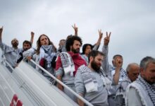 Llegan a Turquía activistas de flotilla para Gaza