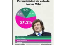 Argentina: Otro sondeo refleja creciente rechazo a Javier Milei