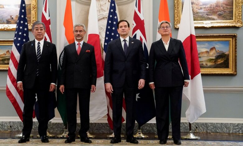 La India se prepara para la reunión de Exteriores del Quad