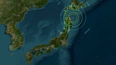Potente sismo de magnitud 6,7 frente a las costas de Japón