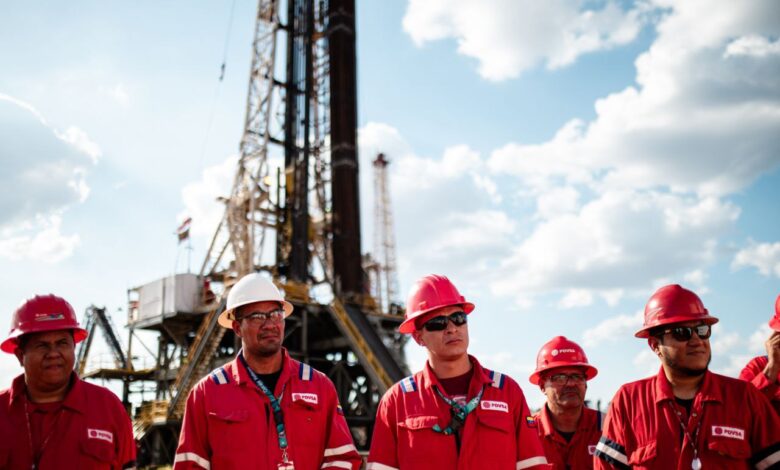 Producción petrolera venezolana sigue en alza