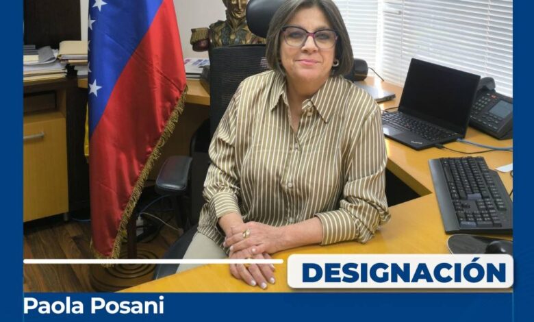 Presidenta (E) Delcy Rodríguez designa como nueva ministra de Hábitat y Vivienda a Paola Posani