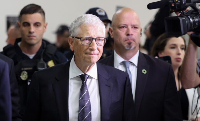 Bill Gates revela ante el Congreso que Epstein intentó chantajearlo por sus infidelidades