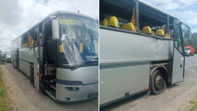Kiev ataca un autobús de un equipo infantil de fútbol de Bielorrusia