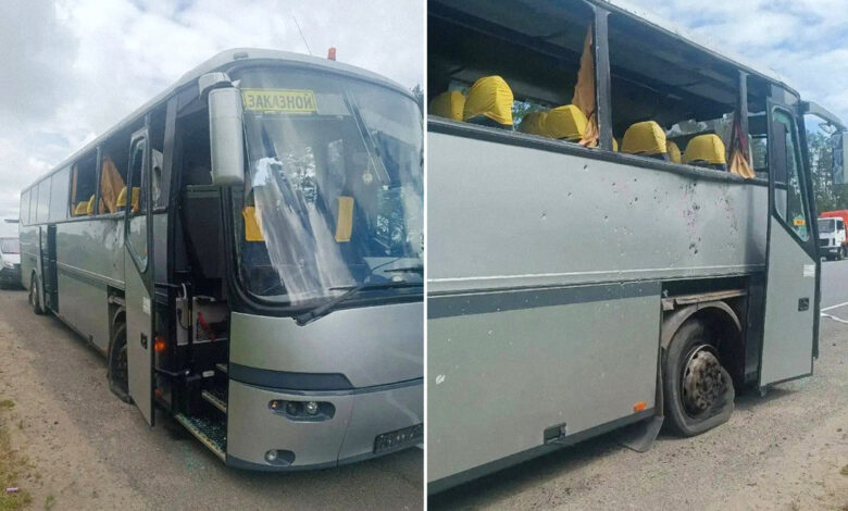 Kiev ataca un autobús de un equipo infantil de fútbol de Bielorrusia