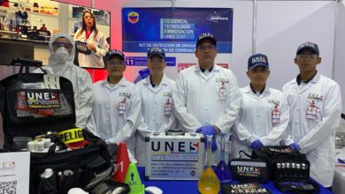 UNES presentó kits de pruebas antidrogas hechos en Venezuela