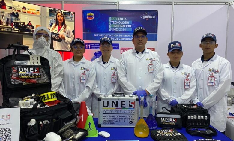 UNES presentó kits de pruebas antidrogas hechos en Venezuela