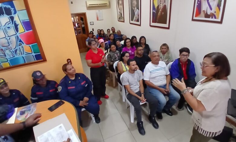 Cuerpo de Bomberos de Ciudad Bolívar dictó Taller de Primeros Auxilios Médicos a Pgeb