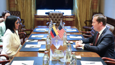 Mandataria (E) de Venezuela y embajador de EE. UU. en India abordaron agenda bilateral