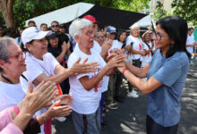 Presidenta (E) Delcy Rodríguez inspeccionó avances de la economía comunal en Caucagüita