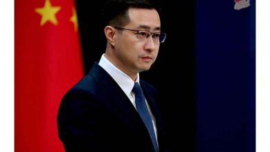 China llama a cesar de inmediato acciones militares en Medio Oriente