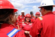 Producción petrolera venezolana supera los 1,2 millones de barriles diarios