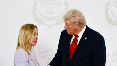 Meloni busca reparar relaciones Italia-EE.UU. tras las ofensas de Trump